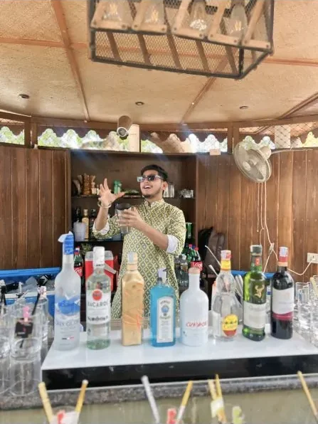 Mixsutra in bahrain UAE. cocktail experience. mixsologist - HIMANSHU